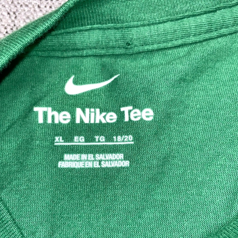 Nike T Shirt Youth XL Green Boston Celtics Jaylen Brown #7 Basketball Graphic - Picture 6 of 11
